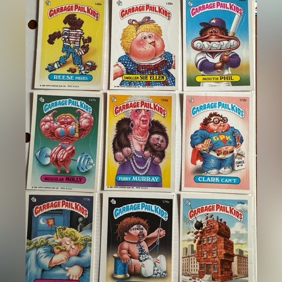 COPY - GPK Garbage Pail Kids lot of 9 OS3 thru OS7; 1986 - Picture 9 of 12